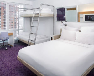 YOTEL New York guest room