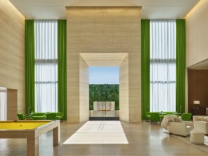 The West Hollywood EDITION lobby
