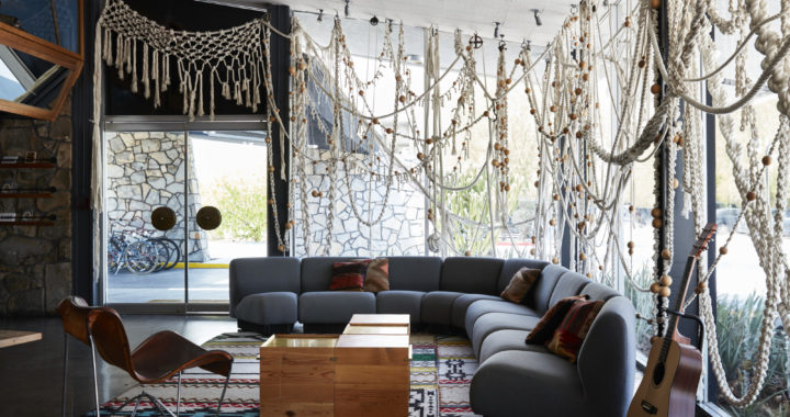 Ace Hotel Palm Springs lobby