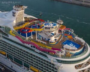 Royal Caribbean's Navigator of the Seas deck