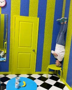 Museum of Selfies Las Vegas upside down