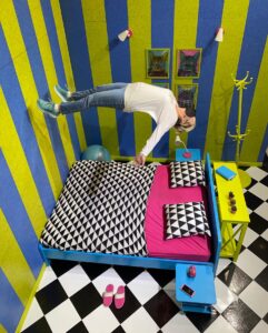 Museum of Selfies Las Vegas floating