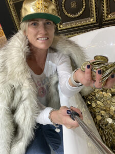 Museum of Selfies Las Vegas gold