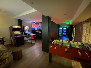 Snowpine Lodge game room