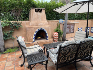 Rancho Valencia patio