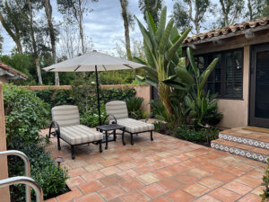 Rancho Valencia patio